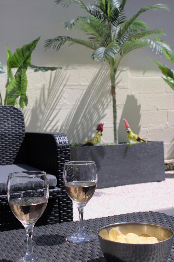 L'Escale Tropicale, Appartement Independant Avec Terrasse Privative Saint-Quentin  Exterior foto